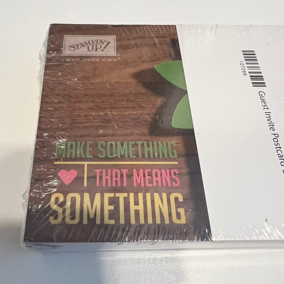 STAMPIN’ UP! Hostess Guest Invitation Postcards (150 Count) BRAND NEW SEALED! - Picture 3 of 5